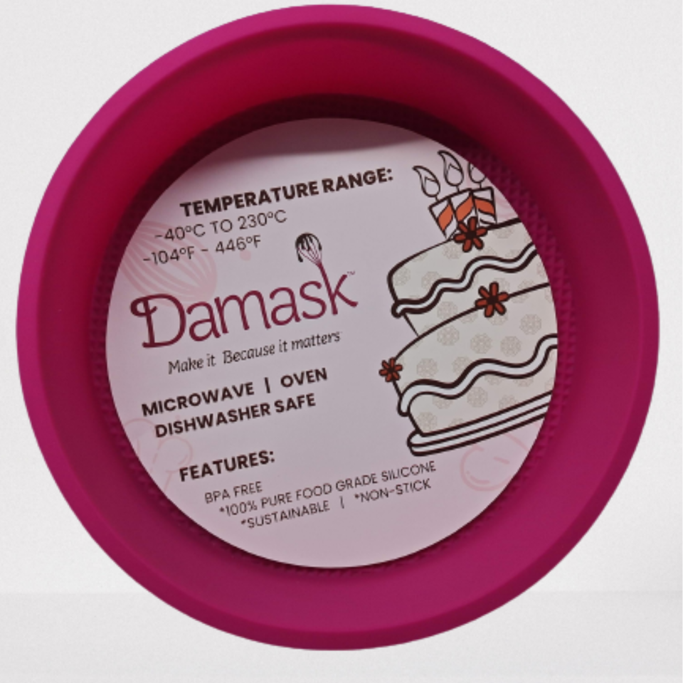 BPA-Free Silicone Cake Pan from Damask Cakes